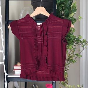 For Love and Lemons knit top.